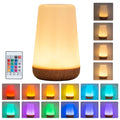 Sleeping Night Light Bedside LED Desktop Decoration Night Light Remote Control Touch 13 Colors Atmosphere Light Lamp with Hook