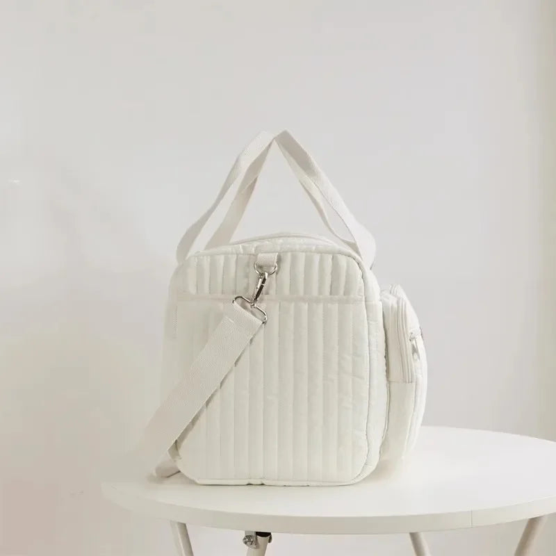 Large Capacity Mommy Bag Luggage Diaper Bag Portable Shoulder Handbags Maternity Travel Tote with Pockets Mother Kids