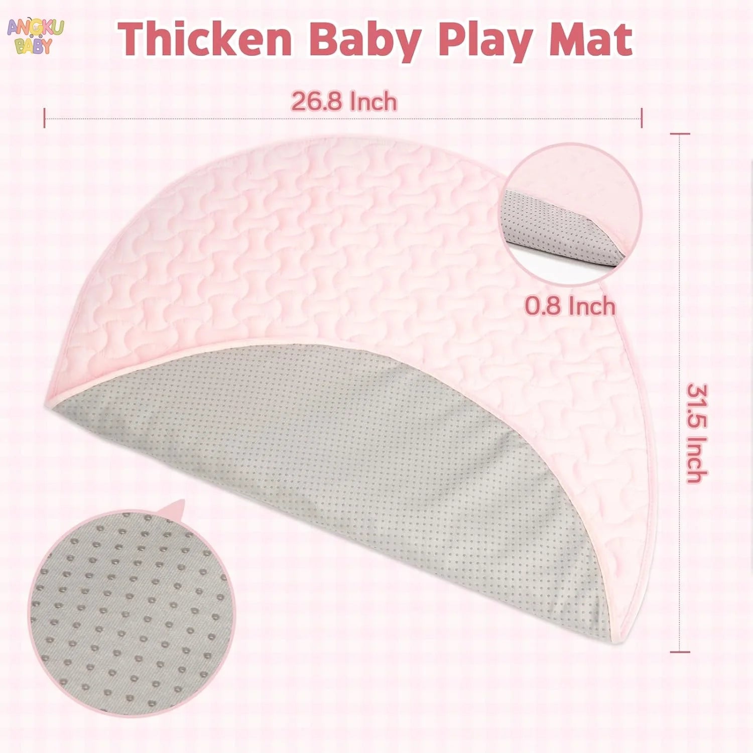 3 in 1 Baby Activity Gym with Plush Rabbit Toy Portable Tummy Time Play Mat Newborn Development Baby Fitness Frame fit 0-36 M