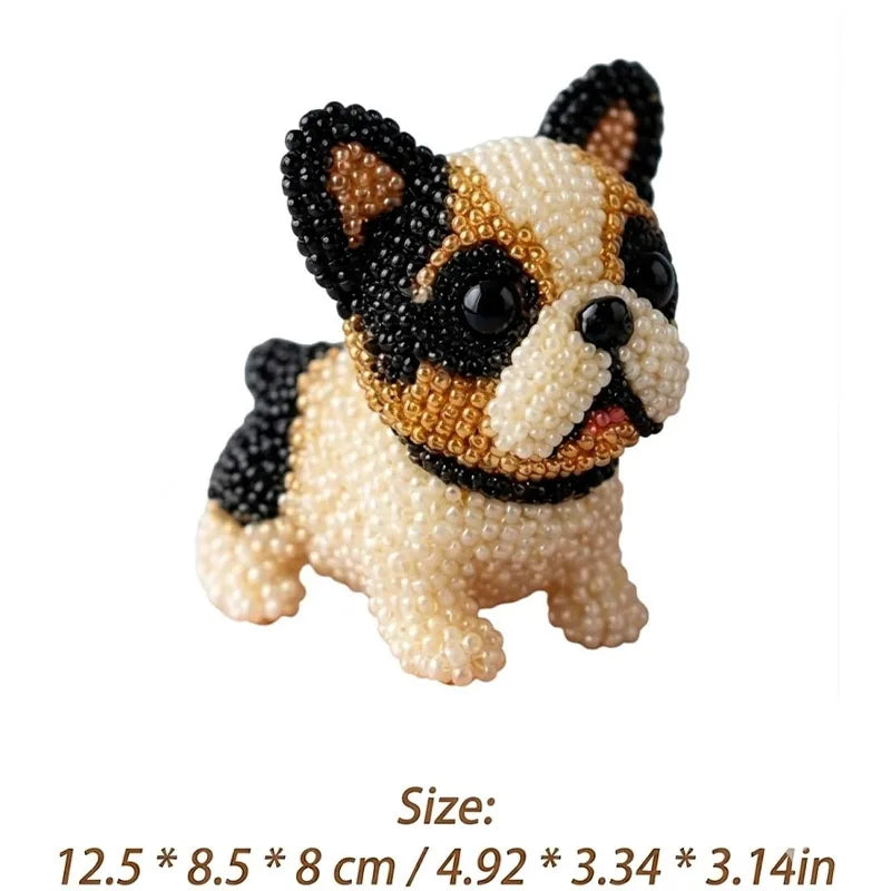 3D Beaded Animal Craft Kit DIY Animal Beading Kit for Adults Handmade Tiny 3D Beaded Animal Craft Kit for Creative Projects
