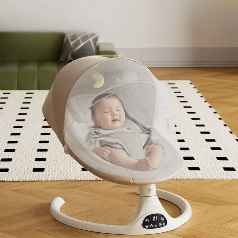 Electric Baby Rocker Swing and Soothing Bassinet with Music