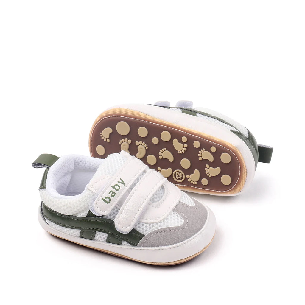 New Fashionable Design Spring And Autumn Baby Unisex Pre-walking Indoor Outdoor Toddler Shoes With Comfortable And Soft Sole