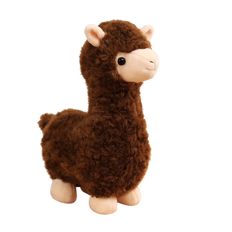 Hot Sale 30cm New Alpaca Plush Toy 3 Colors Cute Animal Doll Soft Cotton Stuffed Doll Home Office Decor Kids Girl Birthday Gift