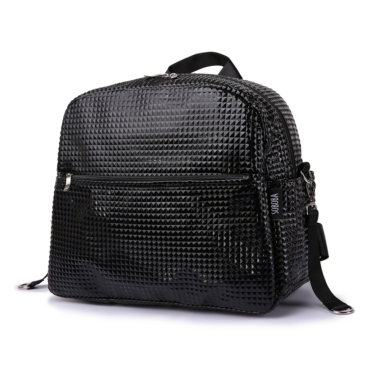 Soboba Diaper Backpack For Moms, Large Capacity Waterproof Eco Friendly Fabric Diaper Bag