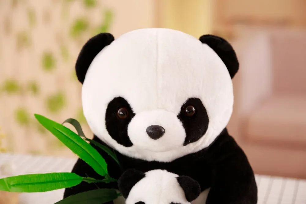 Hot Nice birthday Soft cloth Toy kids baby Lovely Bear Plush Panda Present Doll Stuffed Animals Cute Cartoon Pillow