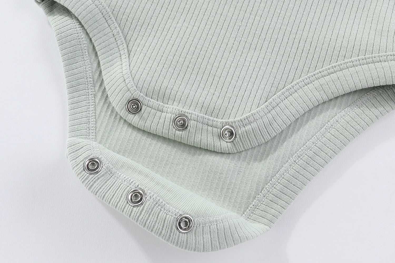 1-Piece Solid Color Unisex Baby Bodysuit Cotton Soft 0-24M Baby Onesies Long Sleeves Infant Clothes