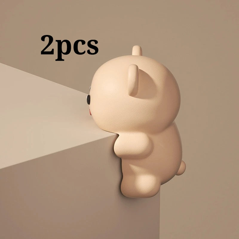 Cartoon Silicone Corner Protector Anti Collision Edge Guard Dinosaur Rabbit Bear For Baby Kids Furniture Table Window