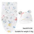 Baby Sleeping Bag Newborn Envelope Cocoon Wrap Swaddle Soft 100% Cotton 0-6 Months Sleep Blanket