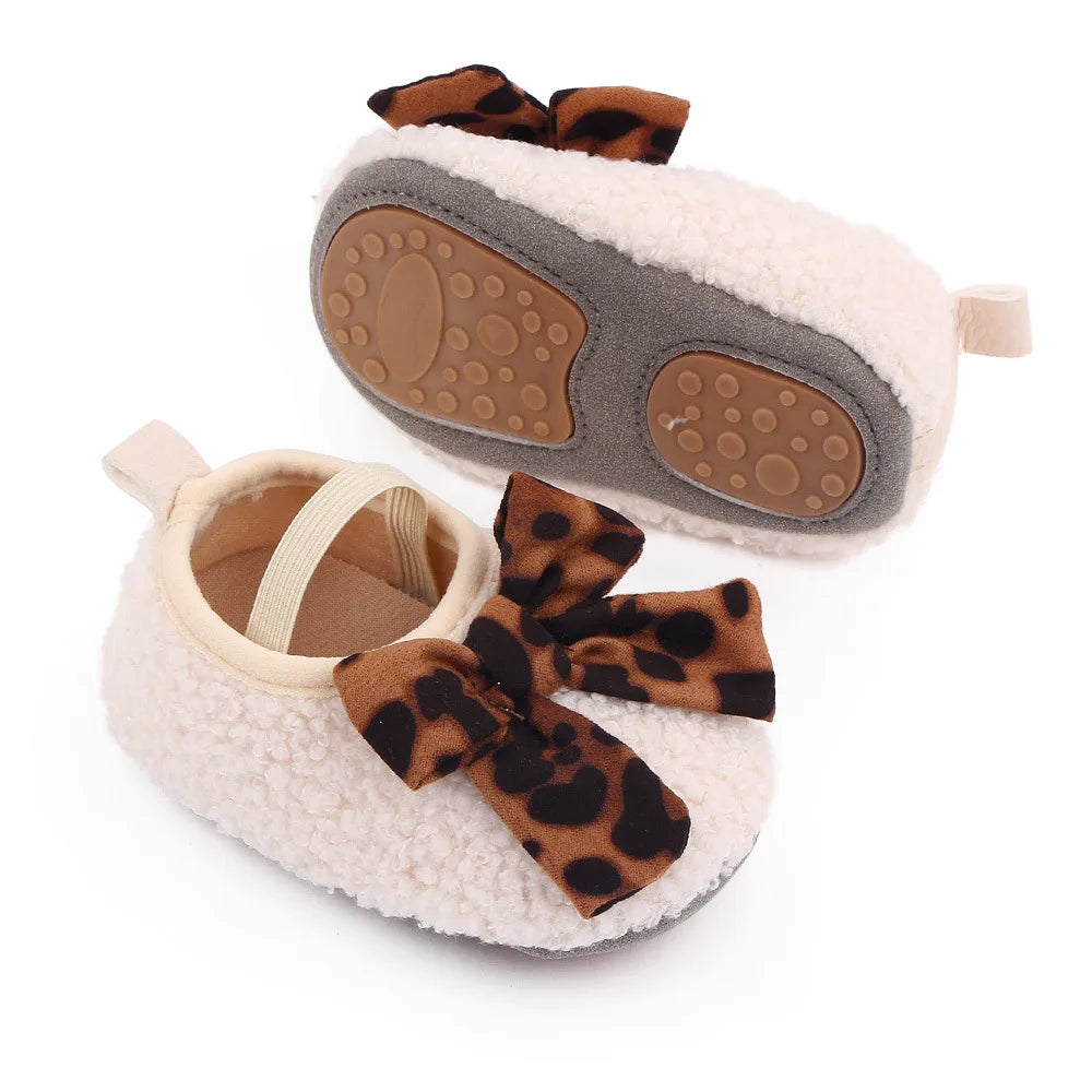 Baby Winter and Autumn Style Multiple Choices High Quality Soft Cotton Warm and Plush Toddler Shoes Anti-slip Sole Prewalking