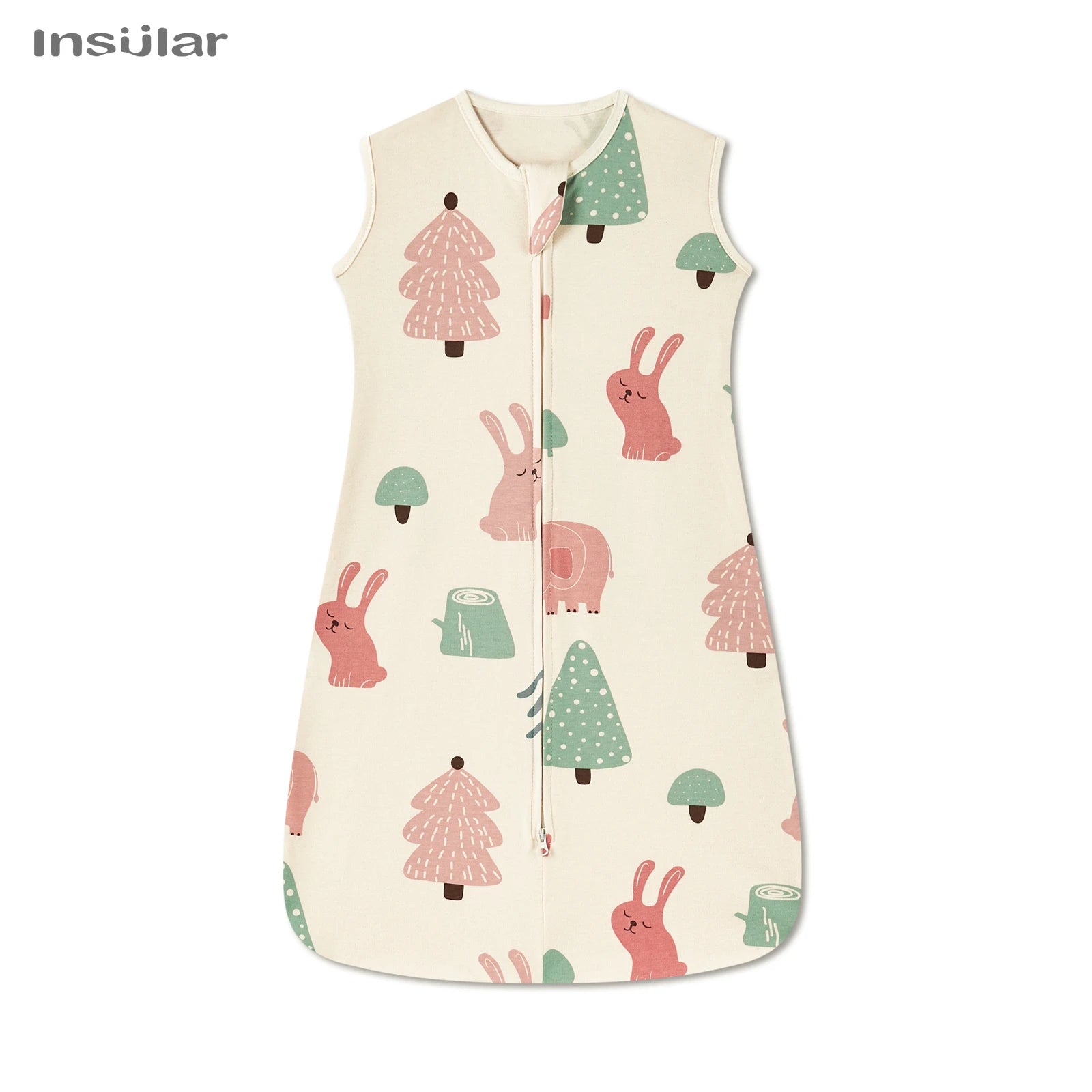 Sleeveless Vest Baby Sleeping Bag Cotton Thin Breathable Pajamas Anti-Kicking Cocoon for Newborn Envelope Sleep Sack Bedding