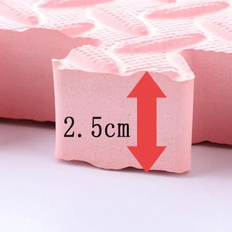 2.5cm Thick Baby Play Mat Tiles Interlocking EVA Foam Puzzle Floor Mats for Crawling Kids Room Safety Pad 2/6Pieces