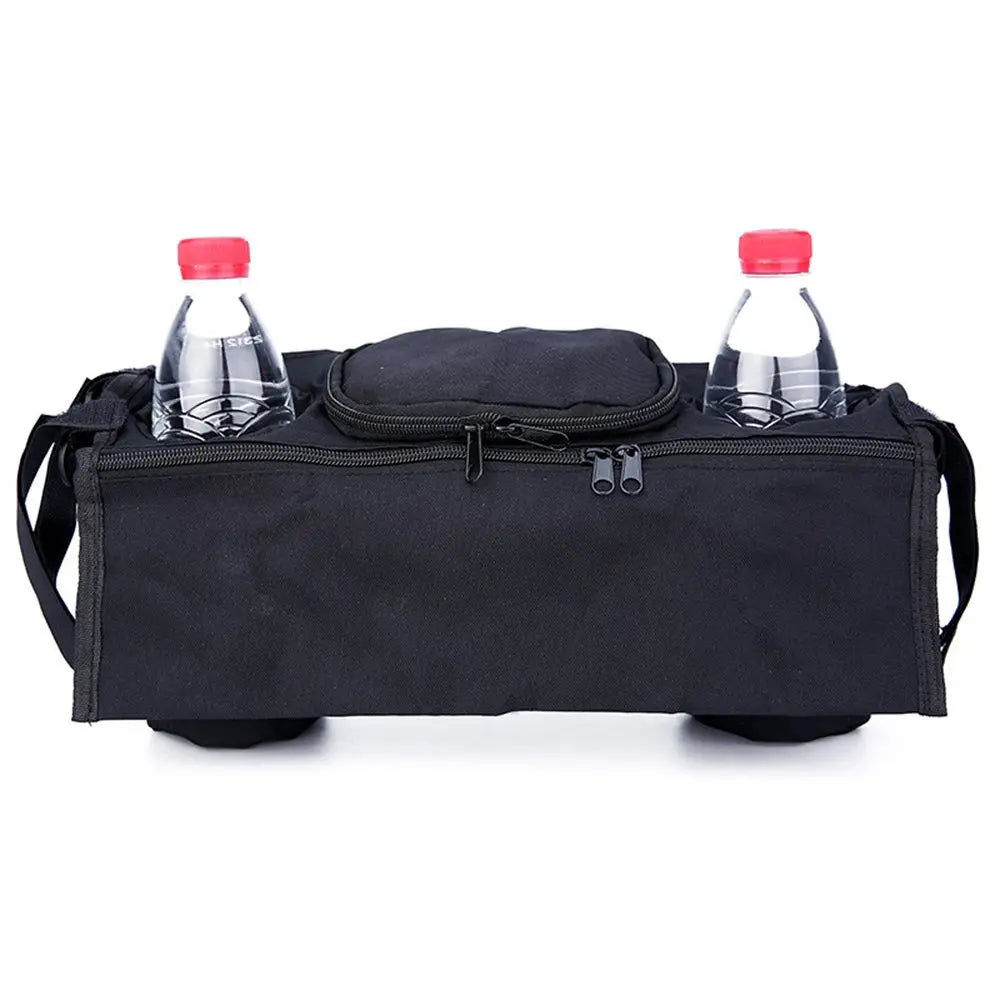 Wheelchair Storage Bag Stroller Accessories Baby Stroller Organizer Baby Pram Bottle Cup Holder Carriage Bag Infant Nappy Bags