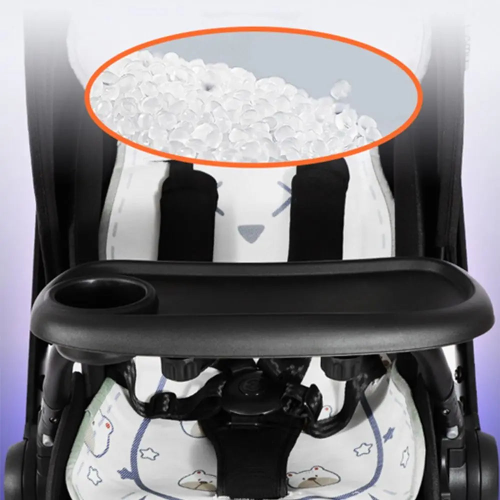 Removable Baby Feeding Supplies Universal Milk Bottle Cup Holder Baby Stroller Dinner Table Stroller Tray Stroller Accessory