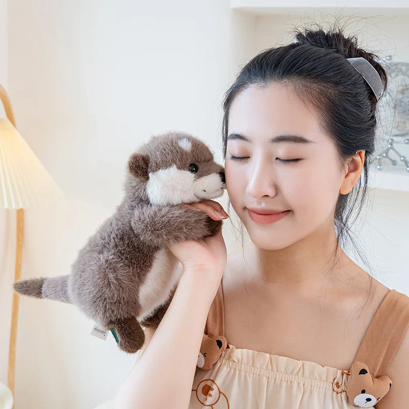 25/35cm Otter Plush Toy Arm with Magnetic Force Cute Stuffed Soft Animal Doll Arm for Birthday Gift And Decor