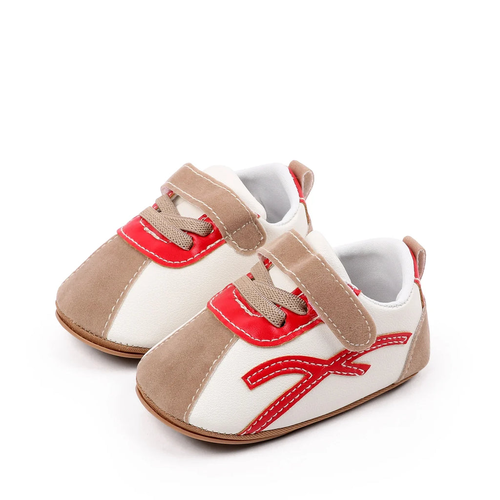 Baby Boys And Girls First Walking Indoor Outdoor Toddler Shoes Spring And Autumn High Quallity TPR Sole Soft And Comfortable