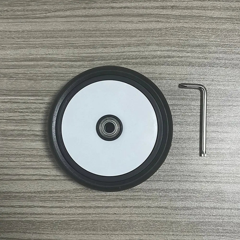 Accessories Trolley Wheel Bracket Front Rear Wheels PU Tyre Side Cover Wheel Axle  Accessories Screw Clip Type Stroller Wheels