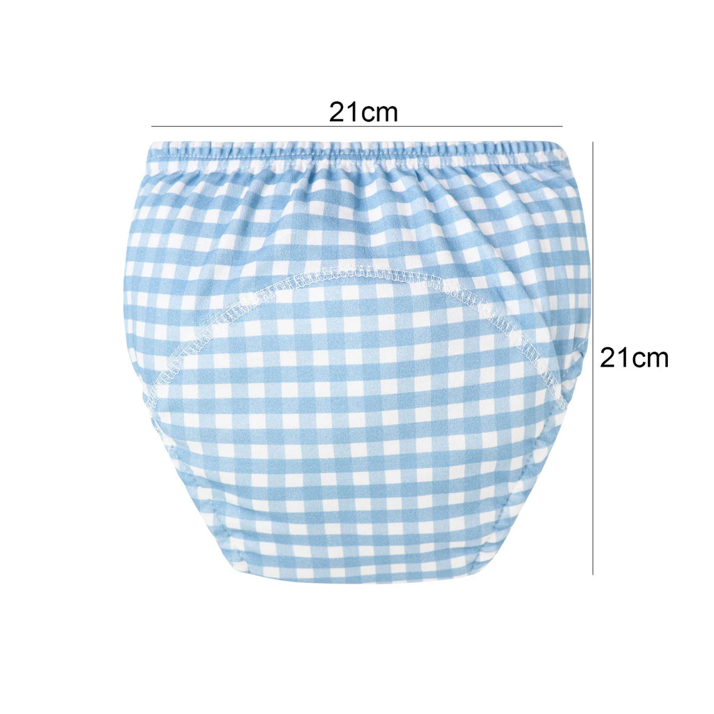 4Pcs Baby Diaper Training Pants Toddler Underwear Cotton Washable Infant Nappies Cloth Diapers Reusable Kids Shorts 11-18kg