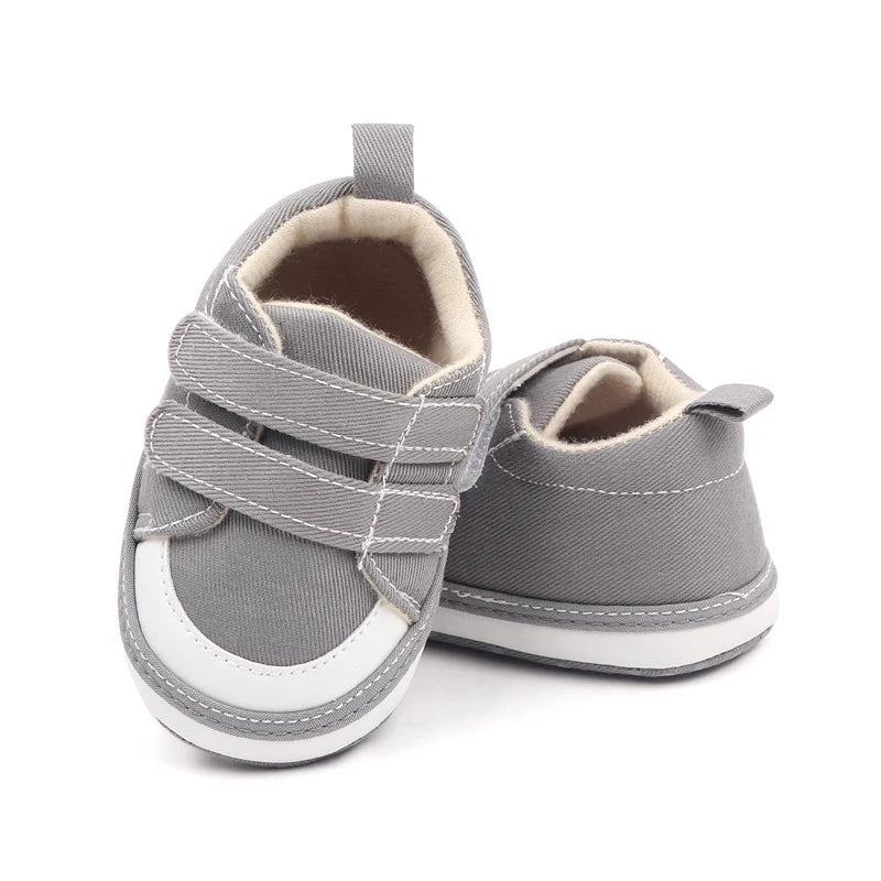 Spring and Autumn Baby Shoes Learning to Walk Shoes Anti-Slip Soft Sole for Boys and Girls 0-1 Year Old Baby Shoes
