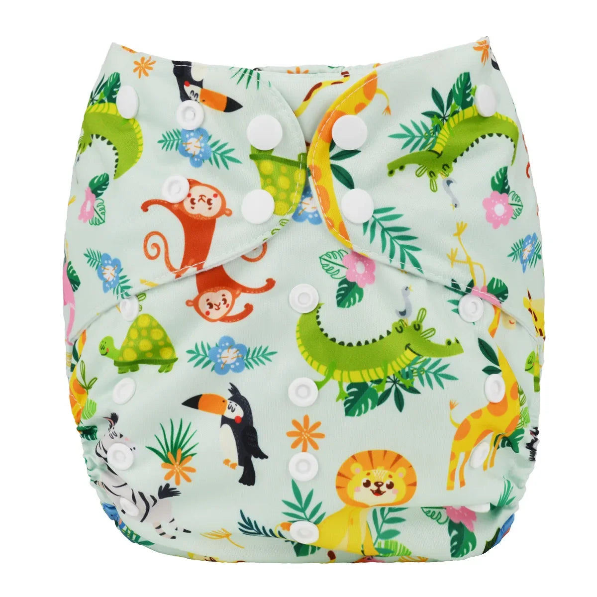 Sigzagor Cloth Diaper Nappy Pocket Reusable for Kids Toddler 2 To 7 Years Old Waist 40cm To 66cm