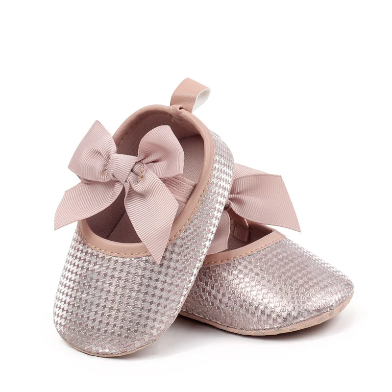 2025 Hot Selling Baby Girls Princess First Walking Indoor Outdoor Toddler Shoes Fully Paved with Diamonds Design For 0-18M
