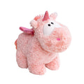 Hot Soft Fluffy Pink Unicorn Plush Toy Cute Stuffed Animal Doll with Shiny Wings Kawaii Unicorn Plushie Big Eyes Unicorn Pillow