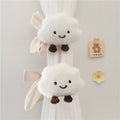 2Pc Korean-Style Ins-Style 3D Cloud Ribbon Curtain Tiebacks Children's Room Decoration Mosquito Net Tie Ropes Binding Ropes