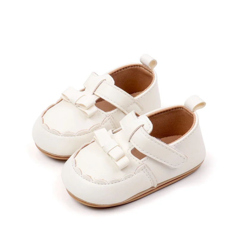 Hot Sale Spring and Autumn Baby Girl Princess Fashion Design Anti Slip Shoes Hign Quality Breathable Toddler Shoes First Walkers