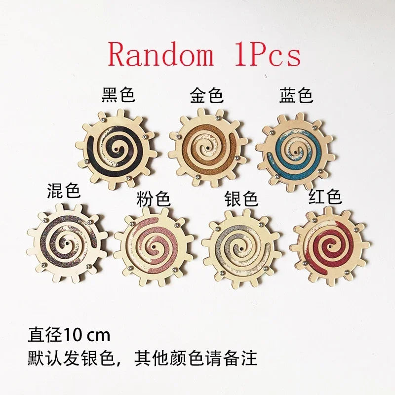 Wooden Busy Board Toy for Montessori Learning With Clock Mirror and Unlock Activities Model MB-001