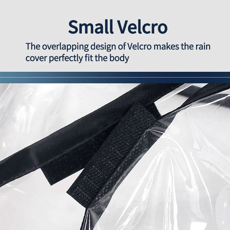 Stroller Rain Cover Transparent Wind Dust Shield Universal Trolley Umbrella Raincoat Baby Car Seat Cover Sunshade Breathable