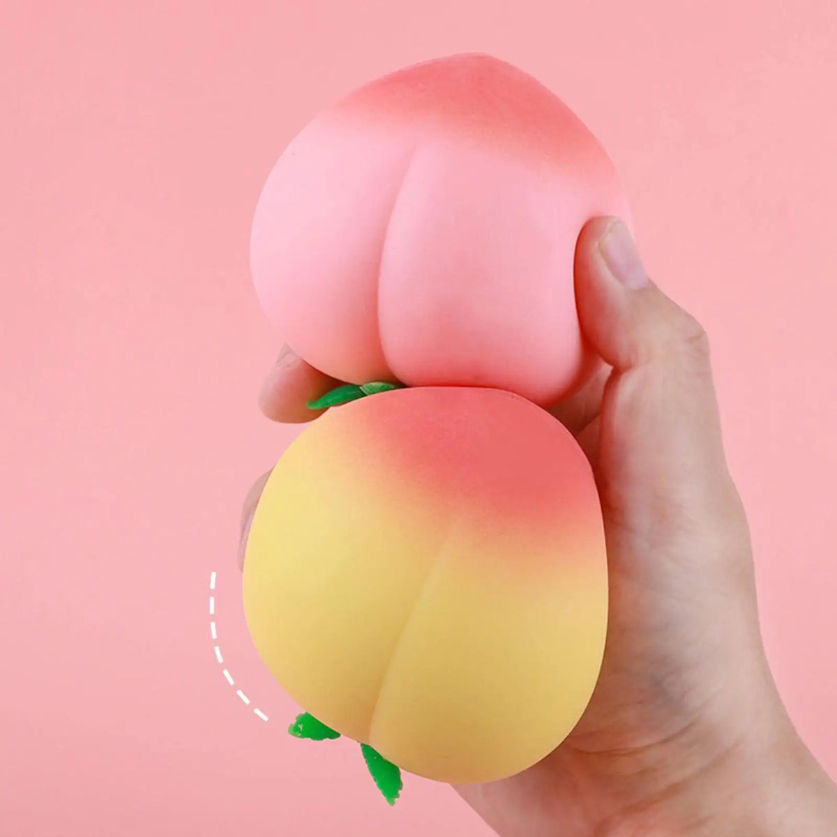 Soft Peach Fruit Squishy Toy Slow Rising Stress Relief for Adults Slow Rising Stress Relief Fidget Toy Novelty Gifts