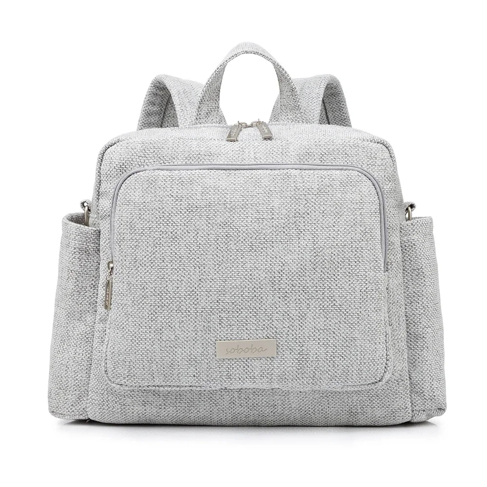 Soboba 2023 Diaper Backpack Waterproof Large Capacity Travel Bag For Newborn Baby
