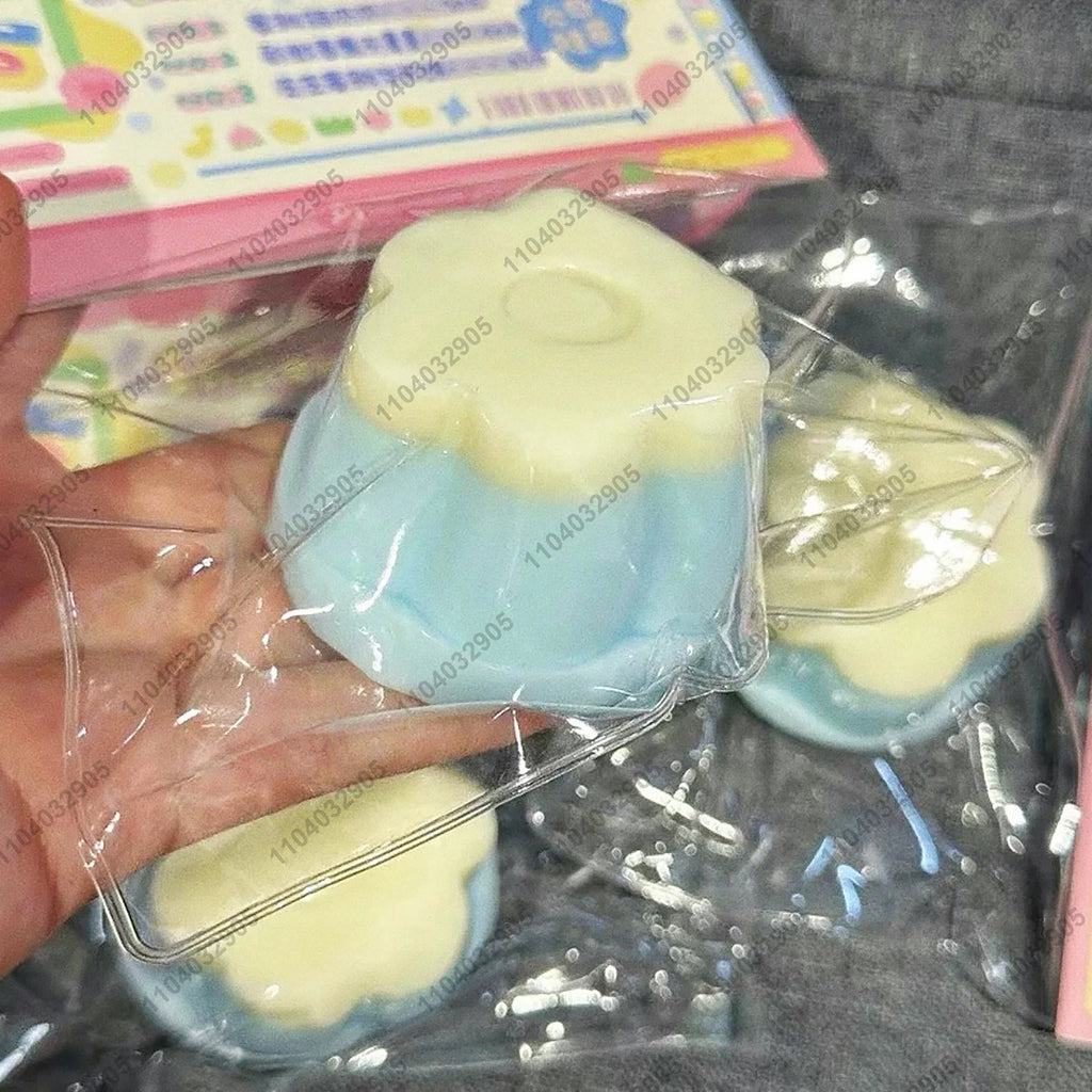 Pudding Taba Squishy Silicone Strawberry Caramel Jelly Mochi Squeeze Toy ASMR Anti Stress Relief Fidget Toys for Adults Gifts