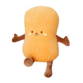 Adorable Cartoon Smile Peanut Plush Throw Pillow Soft Comfy Sleeping Pillow Back Pillow For Chair Creative Home Decor Nice Gift