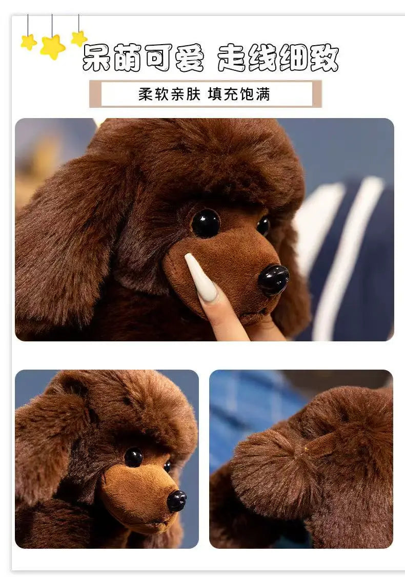 New 20/32cm Long Leg Poodle Doll Stuffed Plush Toy Handmade Doll Cartoon Anime Cute Pillow Children's Birthday Gift Fun Doll