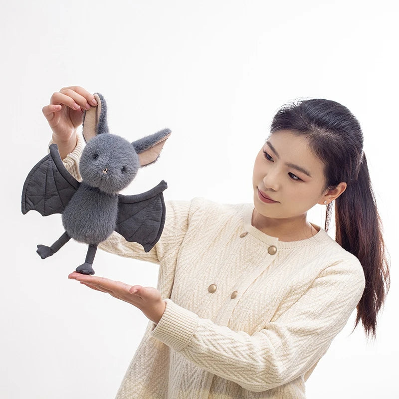 New Cute and Bizarre Bat Pig Doll Fun Plush Toy Halloween Decorations Collection Limited Edition Plush Toy Car Pendant