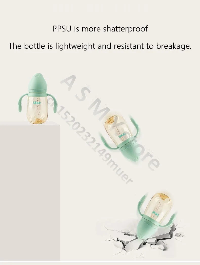 Anti-colic bottle/newborn baby bottle/90ML 240ML 300ML PPSU large capacity bottle/wide calibre baby bottle/drinking cup/BPA-free
