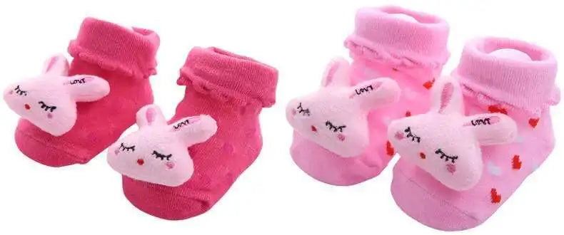 Baby Socks Girls Boys Newborn Accessories Cartoon Animals Kids Gift Clothes Children Infant Toddlers Stuff Anti Slip Toy Clothes