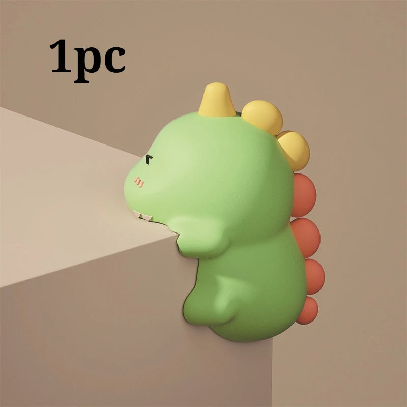 Cartoon Silicone Corner Protector Anti Collision Edge Guard Dinosaur Rabbit Bear For Baby Kids Furniture Table Window