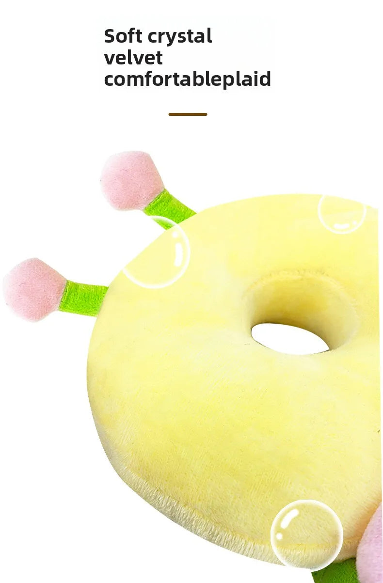 Newborn Headrest Security Pillows Backpack Toddler Baby Head Fall Protection Pad Cushion Cartoon Soft Security Pillows Backpack