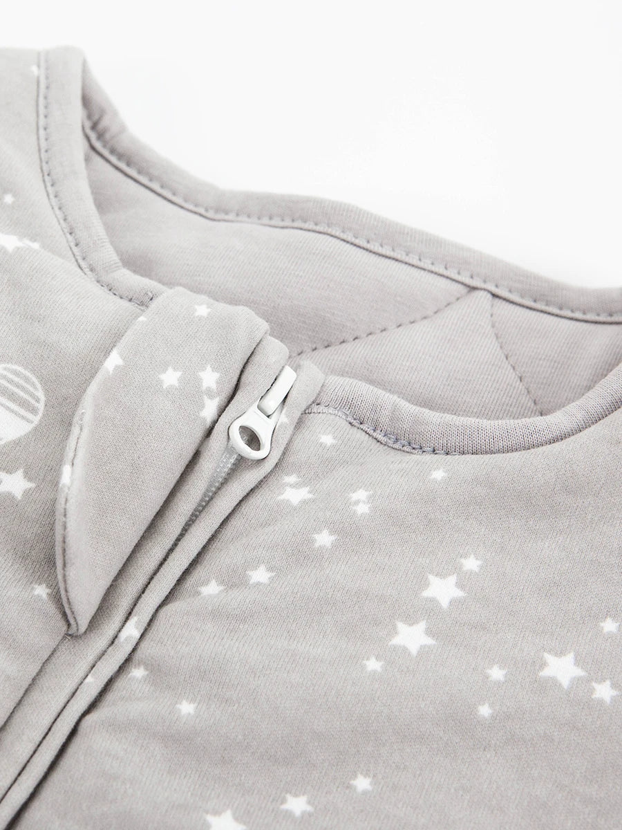 Thickened Winter Sleeping Bag For Infants Aged 3-30 Months Detachable Sleeves Anti-kick And Warm Baby Blanket 3.5 Tog