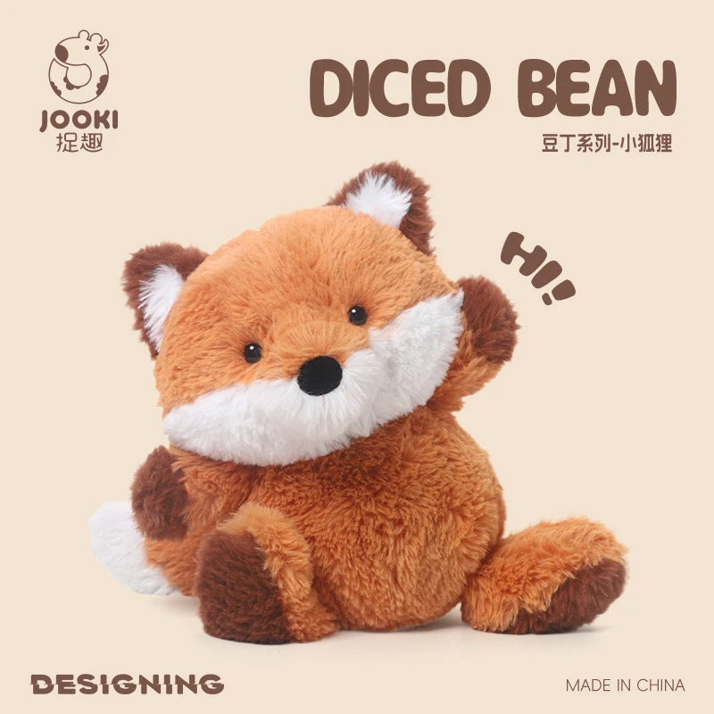 Soft Lovely Fox Plush Toy Stuffed Animal Pillow for Kids Baby Girls Boys Sleep Accompany Anime Gift for Back to School Birthday