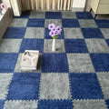 30*30CM Soft Plush Kids Carpet Baby Play Mat 10PCS Puzzle Carpet Warm Playmat Interlocking Exercise Tiles Foam Children's Mat