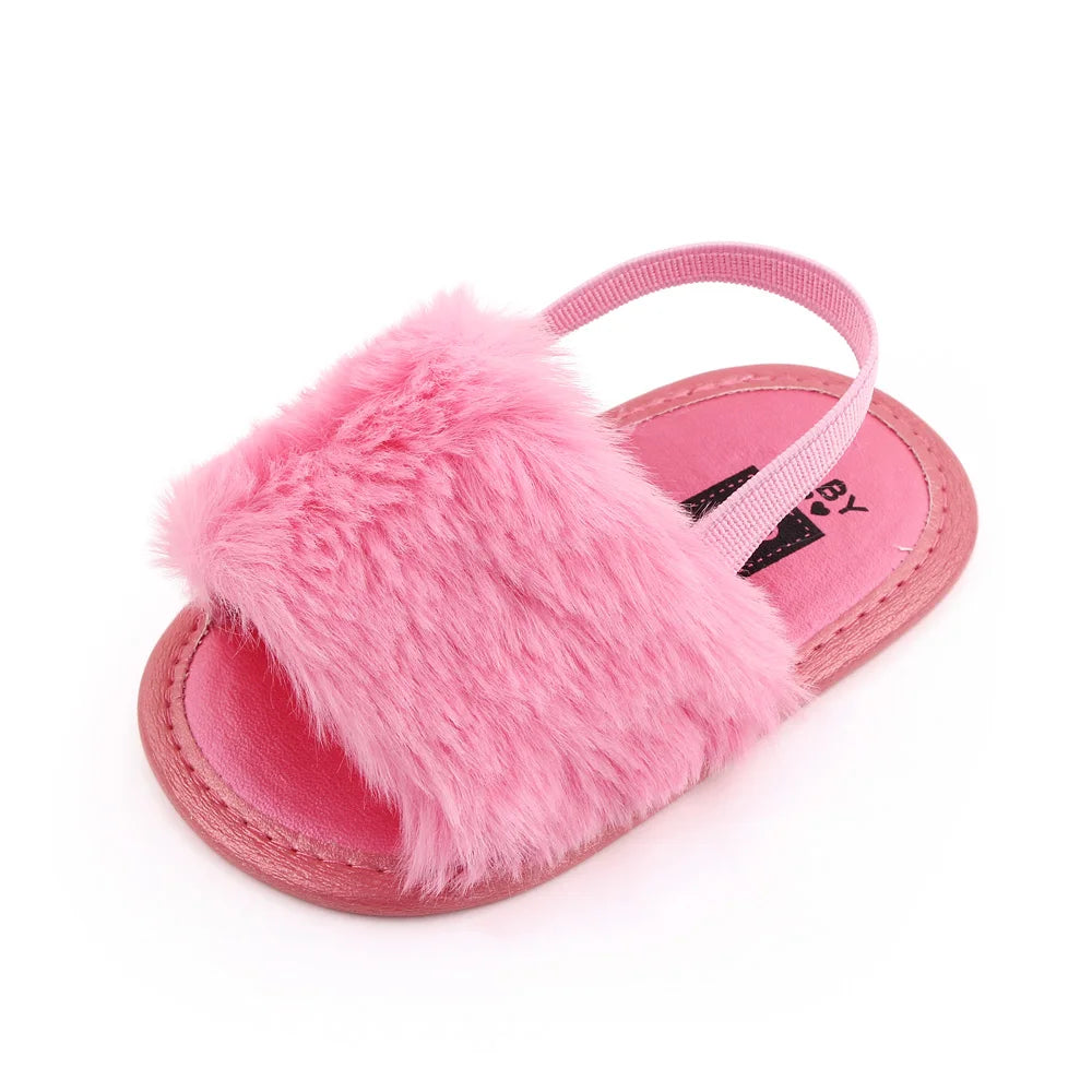 Baby Winter Soft Slipper For 0 To 18 Months Non Slip Plush Warm Shoes For Boys And Girls Model 2024
