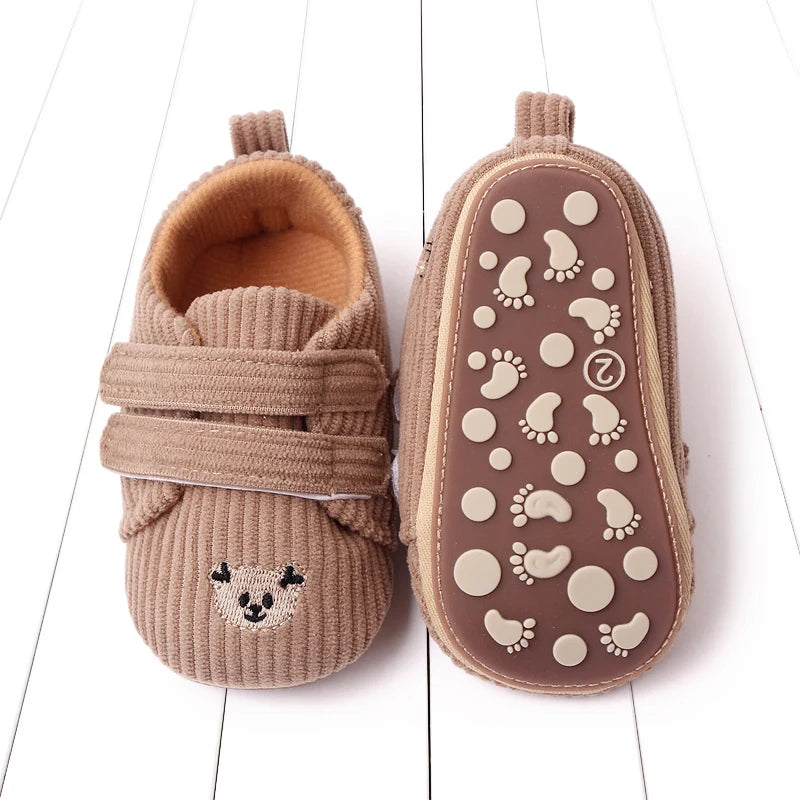 2025 Boys Girls Shoes With Anti-Slip Properties Featuring Cartoon Trendy Designs Suitable For Infants for Learning to Walk