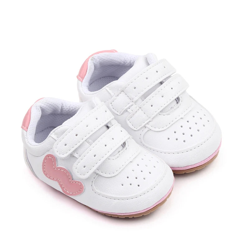 New Fashion Baby Shoes Spring and Autumn High Quality TPR Sole Anti-slip Water Proof Toddler Prewalking Outdoor Sneaker D2736