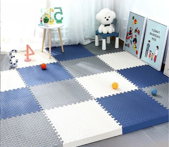 2.5cm Thick Puzzle Mat Children EVA Foam Crawling Board Baby Anti Slip Learning To Walk Carpet Suitable for Living Room Bedroom