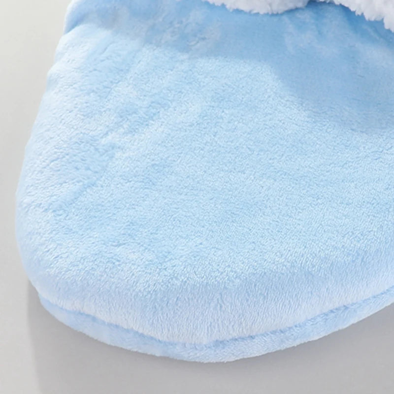 Baby Sleeping Bags Autumn and Winter Soft Newborn Baby Wrap Blankets Cartoon Cocoon for babies Flannel Warm Baby Sleepsack 0-9M