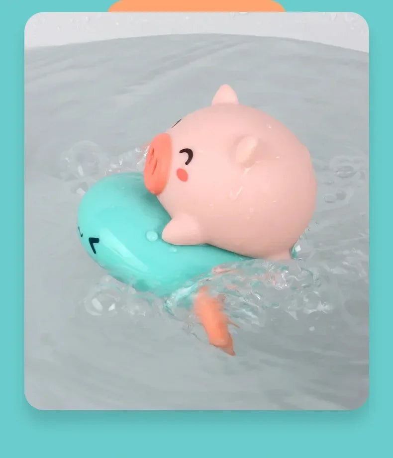 Bathtub Squirt Toys, Floating Squeeze & Spray Animal Toys for Kids, Fun Bath Time & Pool Water Play Set for Toddlers