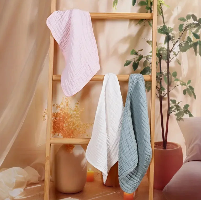 Ultra-Soft 100% Cotton Youngsters Face Towels, Super Absorbent & Gentle on Skin - Perfect for Boys & Girls
