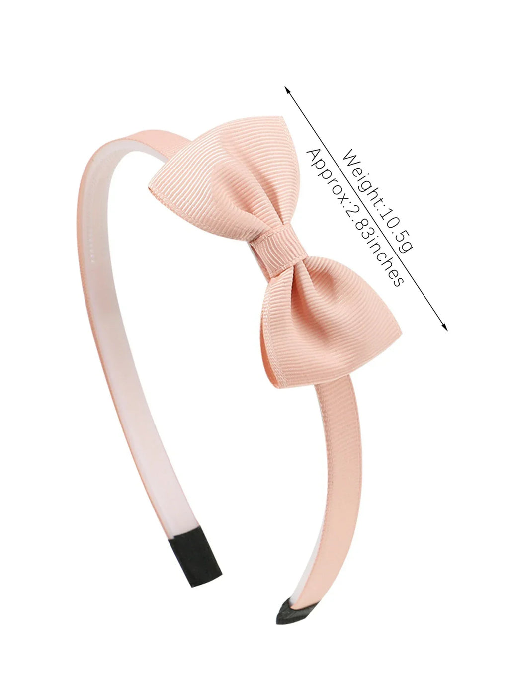 6pcs Solid Color Handmade Headband Ribbons Hair Bows for Girls Cute Children Kids Baby Hair Accessories Gifts